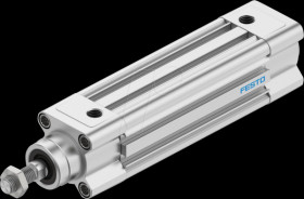 3659381 Standard cylinder, DSBC, dia. 32 mm, M10x1.25, G1/8, D3, PPSA