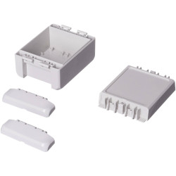 BOPLA 96012135 Bocube Outdoor Casing polycarbonate grey-white RAL 7035