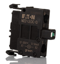 Moduły podświetlające styków Eaton RMQ Titan M22 blokada Blok świetlny 12 → 30V ac/dc LED, przyłącze śrubowe
