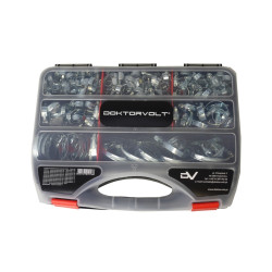 Mały zestaw obejm opasek ślimakowych GDC/S/W1 232 elem. DV-0188