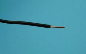 DY-1x1,00 HO5V-U CZARNY PRZEWÓD