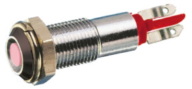 Kontrolka 24V, czerwona 8mm LED Końcówka lutownicza Signal Construct