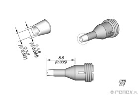 Dysza C360014 do rączki JBC DS360
