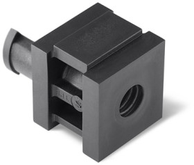 Insert grommet, cable Ø 8 to 9 mm, plastic, black, 440-00010