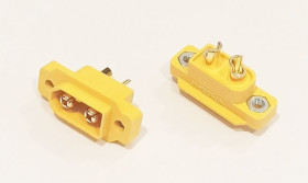 XT60E-M wtyk zasilający modelarski wysokoprądowy męski przykręcany