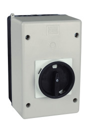 Przełącznik izolacyjny, Uchwyt, do użytku z: Obudowa