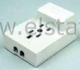 Gniazdo telef. na tynk polskie