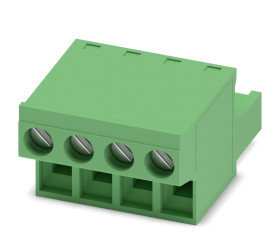 Złącze PCB 4 -pinowe raster 5.08mm Montaż na panelu Żeński Phoenix Contact