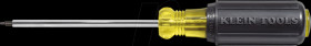 663 #3 Square-Recess Tip Screwdriver 4'' (102 mm) Round-Shank