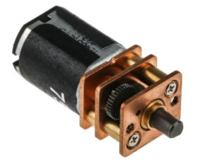Motoreduktor DC, 170 mA, 0,46 W, 300 obr./min, 119 gcm, RS PRO