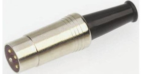 Wtyk Din 5 -pinowe Męski Montaż na kablu