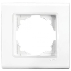 Linnera S Ramka 1-Krotna, Kolor Biały / 91480001