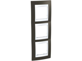 UNICA PLUS Ramka 3 potrójna pionowa umbra kakaowa MGU6.006V.871 SCHNEIDER ELECTRIC