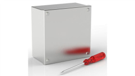 Obudowa Do Adaptacji, Stal Nierdzewna 304 Satynowy 0 Knockouts 160Mm X 160 Mm...