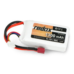 Pakiet Li-Pol Redox 1300mAh 50C 3S 11,1V