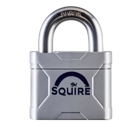 Kłódka średnica szekli: 9.5mm Squire z kluczem W budynkach, na zewnątrz