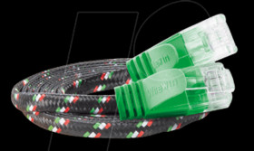 PKW-TOUGH-K6 0.5 GN Cat.6 SLIM tough cable, U/UTP, 0,5 m, green