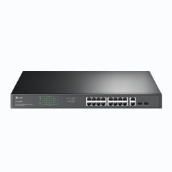 Switch gigabitowy PoE 16-port + 2 combo RJ45/SFP (TL-SG1218MP)