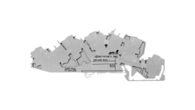 Złączka Szynowa 3-Piętrowa 6Mm2 N/L/Pe Szara 2005-7646 Topjobs