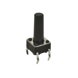 MIKROPRZYCISK 6x6mm h-15mm przycisk 11,5mm 4-P 10szt