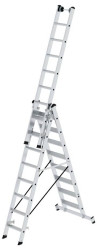 MUNK Günzburger Steigtechnik 033324 aluminium Drabina wielofunkcyjna, stopniowa 25.3 kg