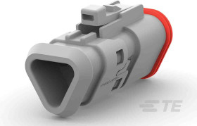 Złącze samochodowe 3-pinowe Deutsch 2-rzędowe Męski 13A DEUTSCH DT Obudowa złącza samochodowego