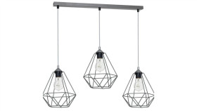 Lampa Wisząca Basket Gray 3Xe27 Mlp7217 Milagro