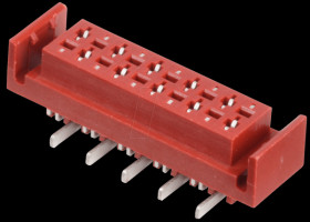 374-2-006-0-NTX-KT0 Sockets Micro Match SMD 1.27 mm, 2X03, L