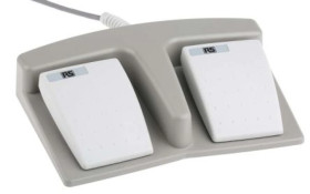 Przełącznik nożny IPX7 Uniwersalny Chwilowy Tworzywo termoplastyczne, Jednobiegunowy jednopozycyjny (SPST) 1,75 A 24V