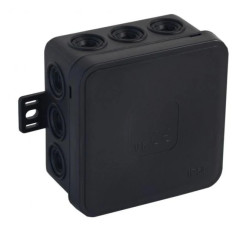 V5 Puszka natynkowa 75x75x41 IP54 czarna