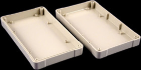 ABS enclosure, (L x W x H) 178 x 105 x 40 mm, light gray (RAL 7035), IP54, RL6055