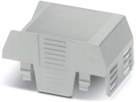 Upper part of housing, ABS/PC, (W x H x D) 45.1 x 74.65 x 36.95 mm, light gray, for enclosure, 1074967