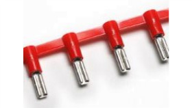 Nasuwka Izolowana 0,25-1,5Mm2 6,3X0,8 Czerwona (Opak. 2000Szt) 2076245 Crp-F608