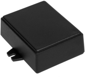 ABS enclosure, (L x W x H) 75.15 x 58.3 x 28.1 mm, black, IP54, 4U32100603006