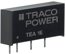 DC converter, 4.5-5.5 VDC, 1 W, 1 output, 5 VDC, 78 % efficiency, TEA 1-0505E