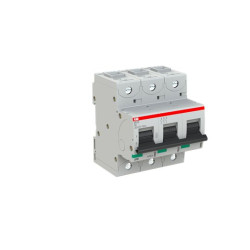 Wyłącznik nadprądowy MCB, Typ B, 3-biegunowy, 6A, 240V, ABB, S800S