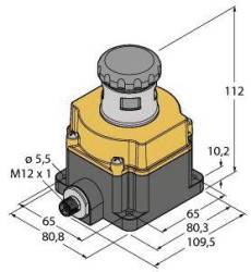 Turck SSA-EB1MLXRP-12ED1Q8 Przycisk zatrzymania awaryjnego IP65 1 szt.