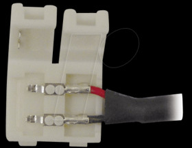 700900 Power connector cable for LED light strip,10 mm wide