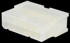 5559-14P / 3901-2141 Molex crimp housing - Mini-Fit Jr. - 2x 7-pin - connector