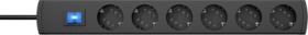 Outlet strip, 6-way, 5 m, 16 A, anthracite, 234305012