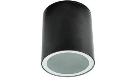 Oprawa Sufitowa Shower-O-B Mini 1Xgu10 Czarna Natynkowa Nad Prysznic...