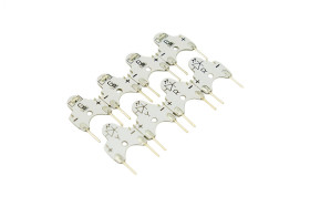 ECell: Breadboard-Plugin LED Pack for Solderless Breadboards (8 PCS)