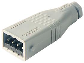 STAS 4 wtyk kablowy, przyłącze przykręcane, Hirschmann, 934442106, STAS4, STAS-4, WYPRZEDAŻ