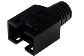 Gumowa osłona wtyku RJ-45 z zaciskiem ekranu (100 szt.)