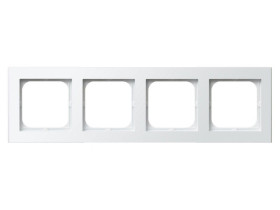 SONATA STANDARD Ramka 4 poczwórna biały R-4R/00 OSPEL