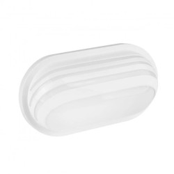 Oprawa piwniczna owalna 24W biała GW-0180