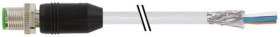 Przewód czujnik-siłownik ze złączem Złącze M12 liczba rdzeni 5 długość 300mm Rodzaj A Męskie