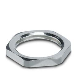 Nakrętka do dławnic kablowych gwint: M20mm Mosiądz , kolor: srebrny Phoenix Contact