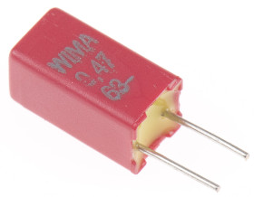 Kondensator foliowy 470nF 40 V ac, 63 V dc WIMA Poliester rozstaw: 2.5mm THT ±20