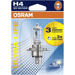 OSRAM 64193ULT-01B Ultra Life Halogen bulb H4 55/60 W 12 V Vehicle Lighting